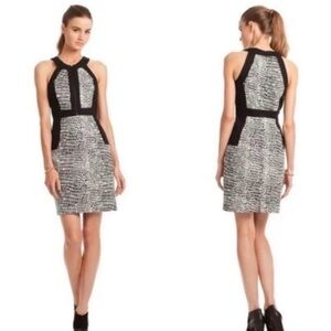 Trina Turk Seville Animal Crocodile Print Dress Day to Night - Size 8 - EUC